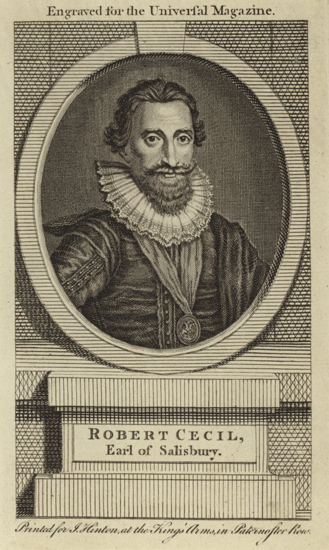 Robert Cecil, Graaf van Salisbury door English School