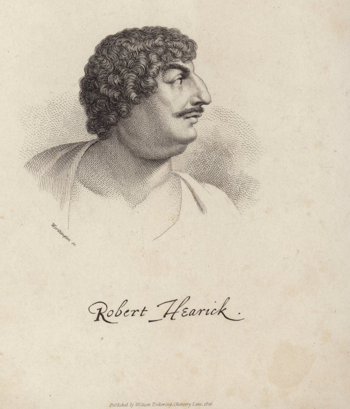 Robert Herrick door English School
