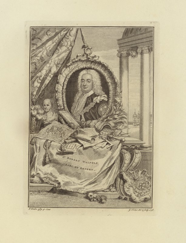 Robert Walpole door English School