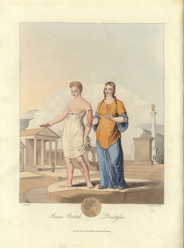 Romeins-Britse priesteressen door English School
