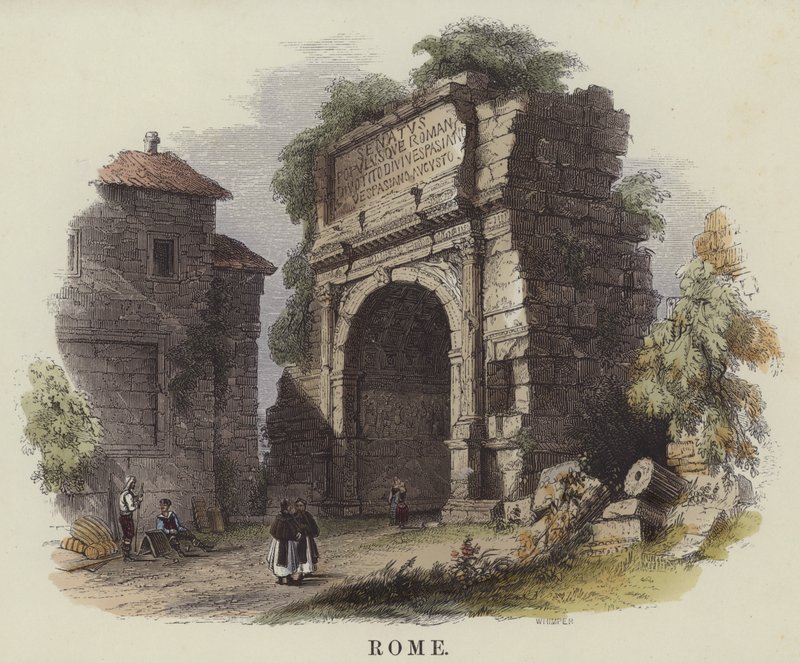 Rome door English School