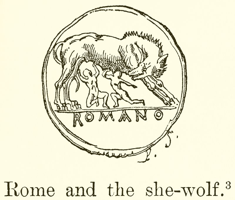 Rome en de wolvin door English School