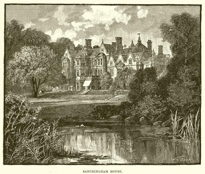 Sandringham House door English School