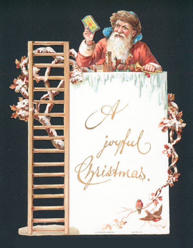 Kerstman en Speelgoed door English School