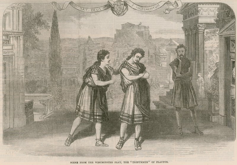 Scène uit de Westminster Spelen door English School