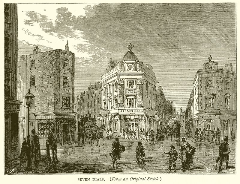 Seven Dials door English School