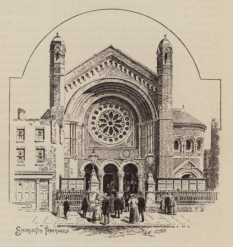 Shoreditch Tabernacle door English School