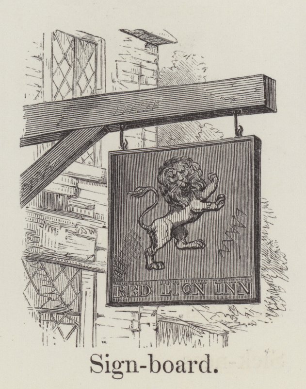 Uithangbord door English School