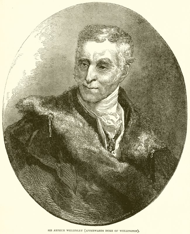 Sir Arthur Wellesley (Later hertog van Wellington) door English School
