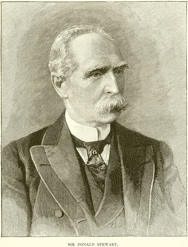 Sir Donald Stewart door English School