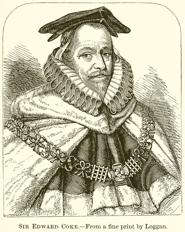 Sir Edward Coke door English School