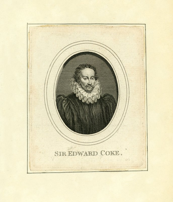 Sir Edward Coke door English School