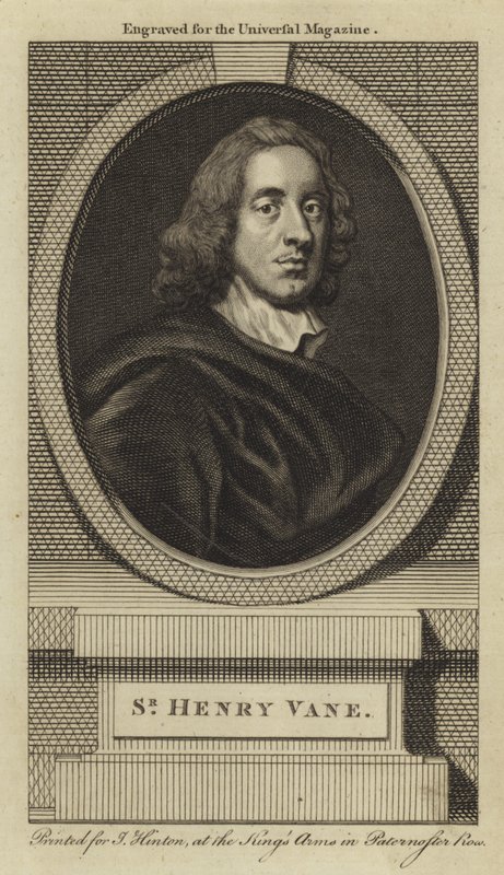 Sir Henry Vane door English School