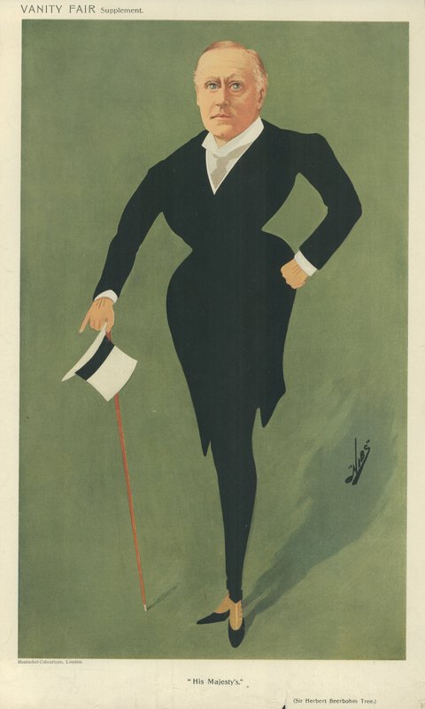 Sir Herbert Beerbohm Tree door English School