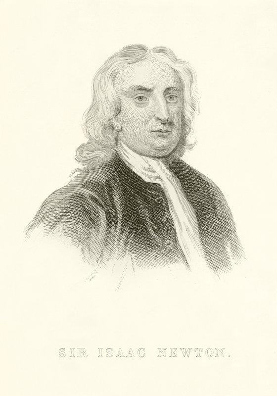 Sir Isaac Newton door English School