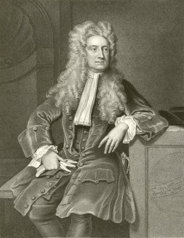 Sir Isaac Newton door English School