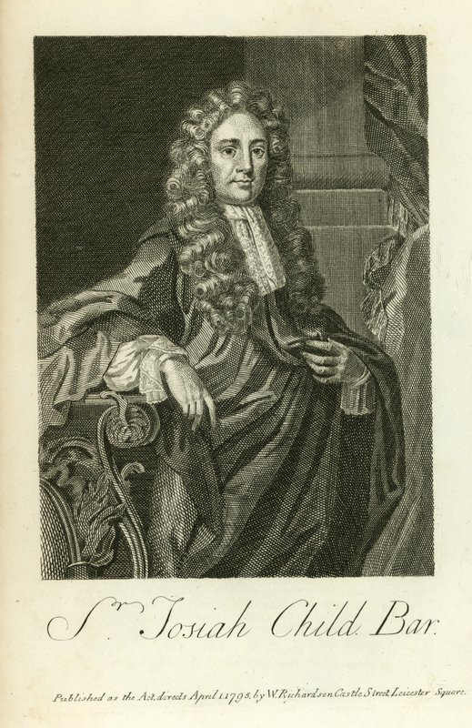 Sir Josiah Child door English School