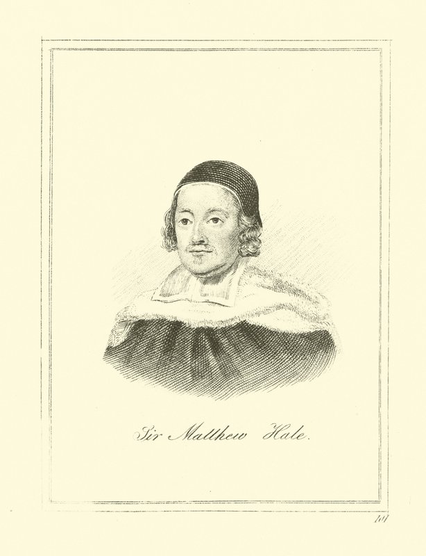 Sir Matthew Hale door English School