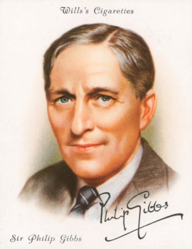 Sir Philip Gibbs door English School