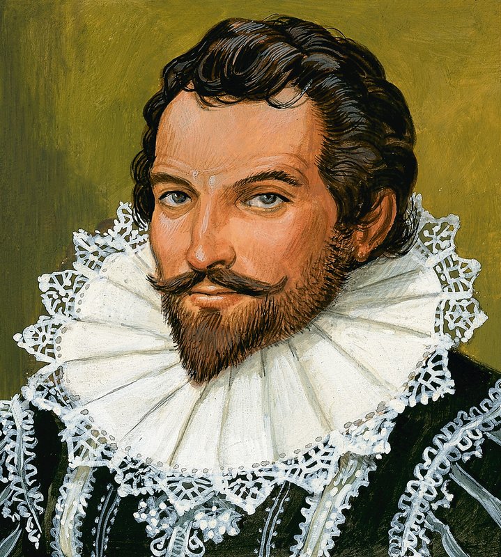 Sir Walter Raleigh door English School