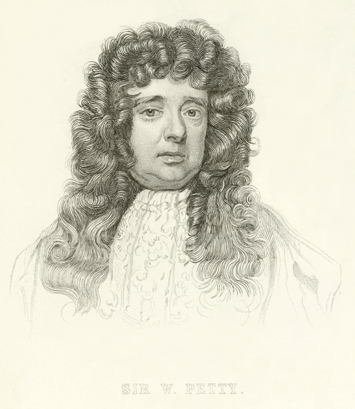 Sir William Petty door English School