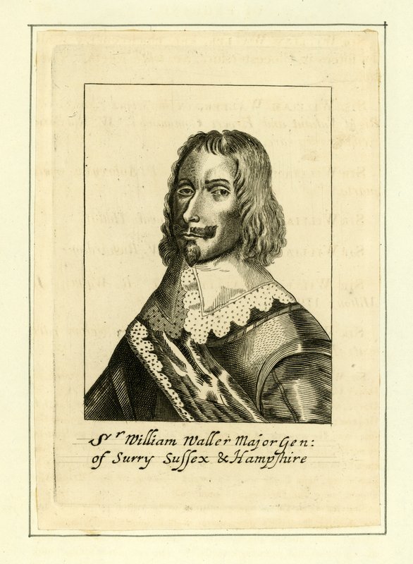 Sir William Waller door English School