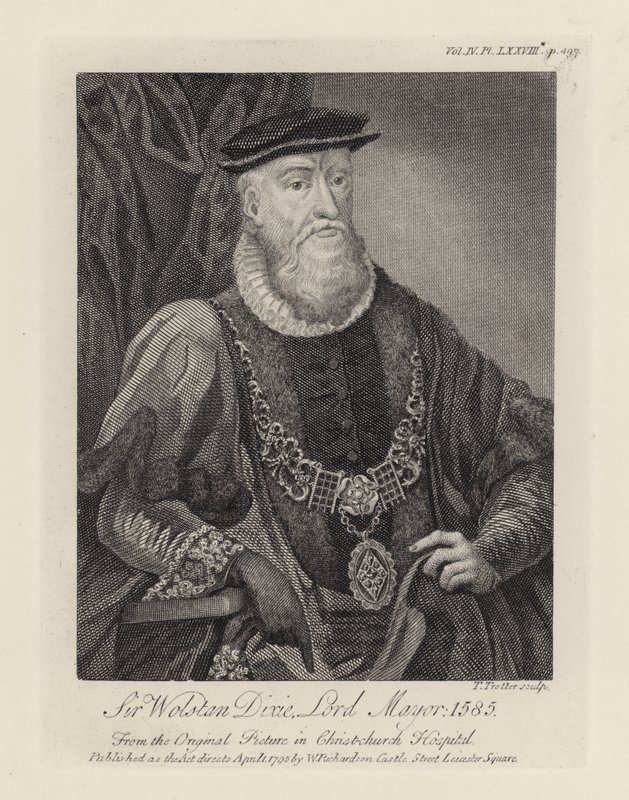 Sir Wolstan Dixie door English School