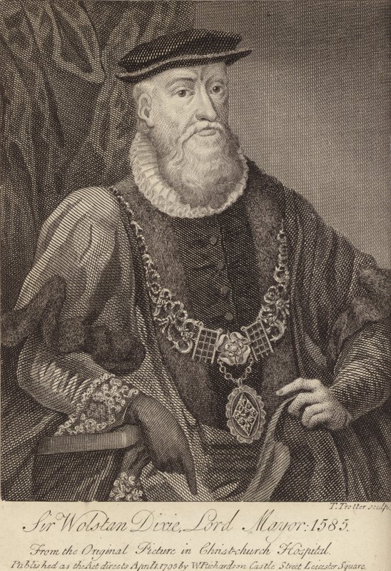 Sir Wolstan Dixie, Lord Mayor door English School