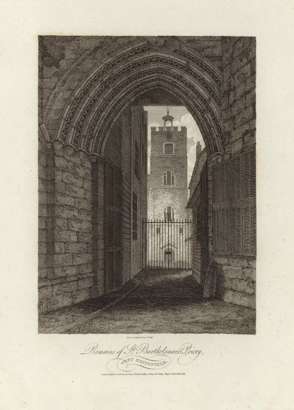 St. Bartholomews Priorij, Londen door English School