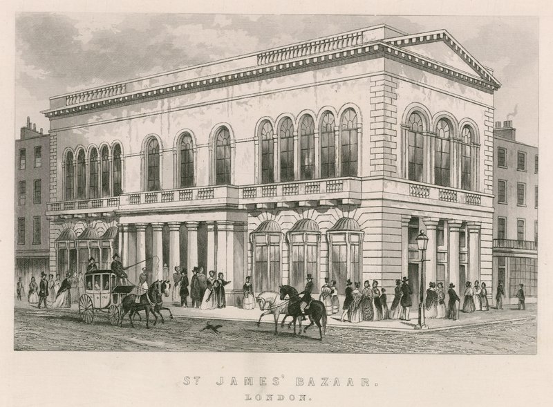 St James Bazaar, Londen door English School