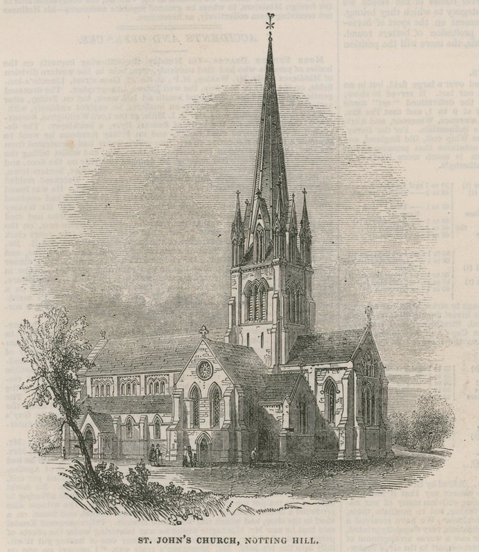 St Johns Kerk, Notting Hill, Londen door English School