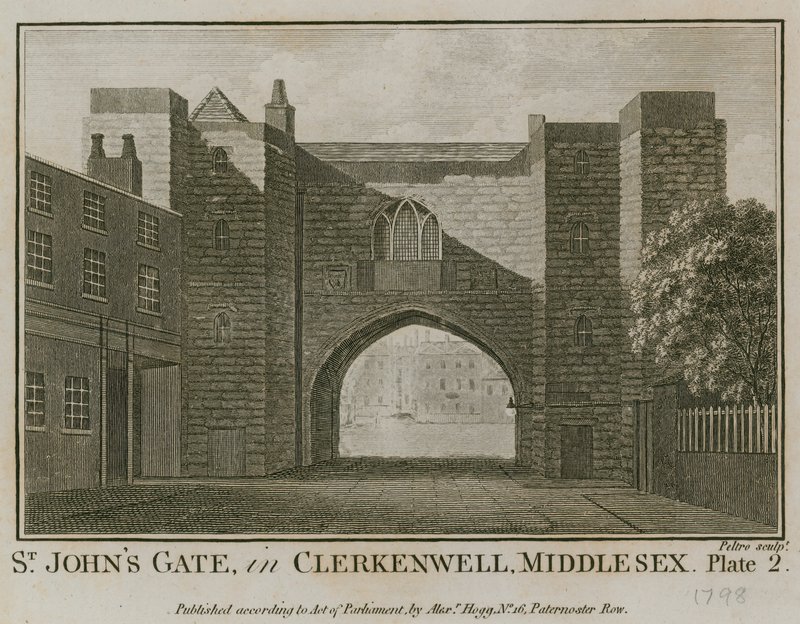 St Johns Poort, Clerkenwell door English School