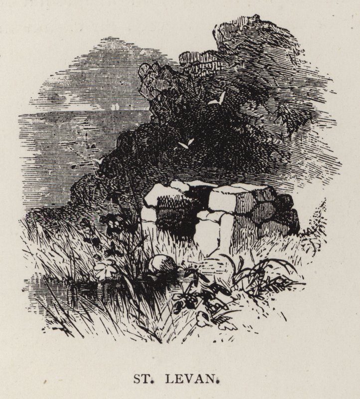 St Levan (gravure) door English School