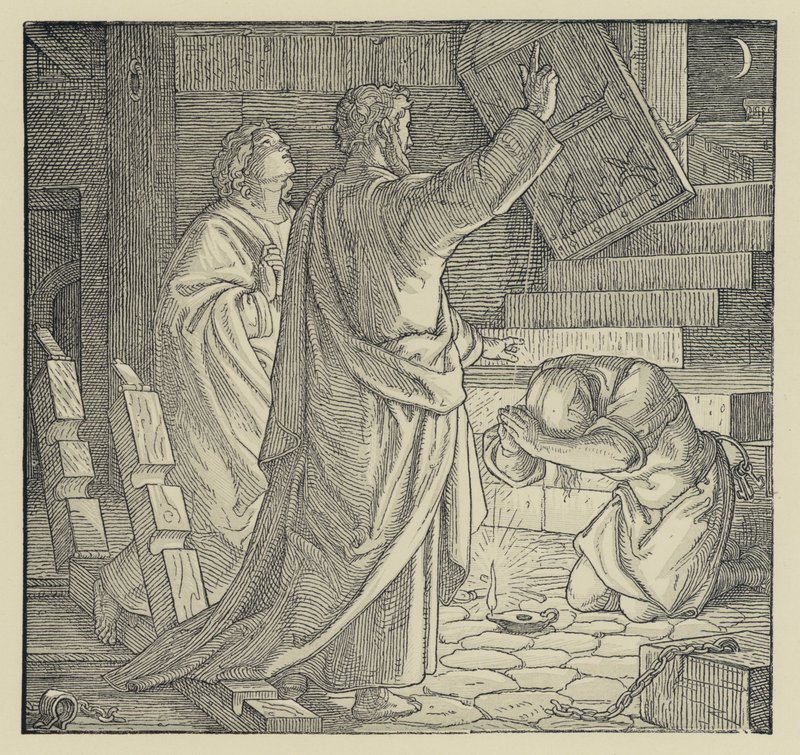 Sint Paulus (gravure) door English School