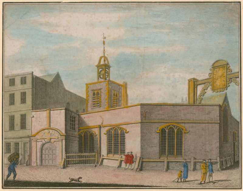 St Peter de Arme, Londen door English School