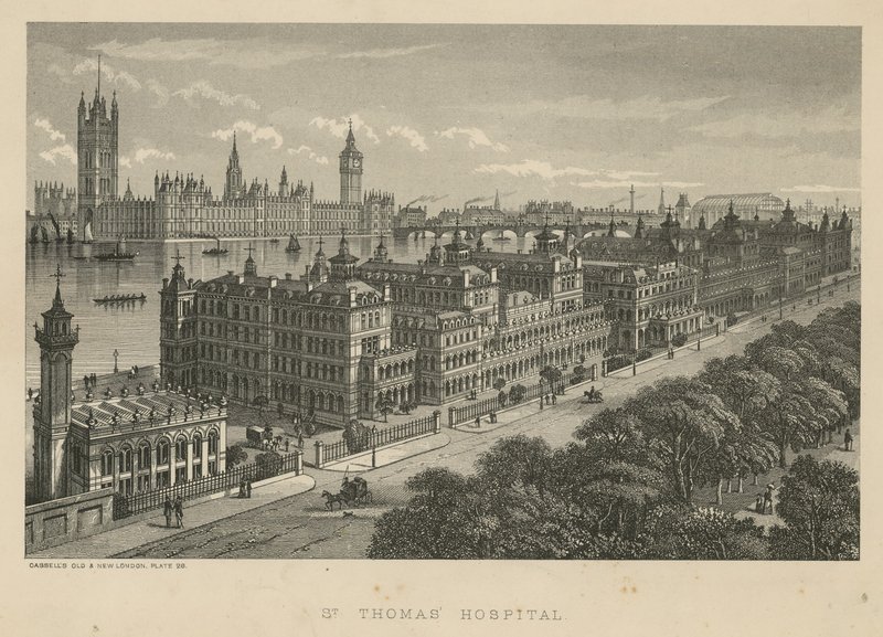 St Thomas Ziekenhuis, Londen door English School