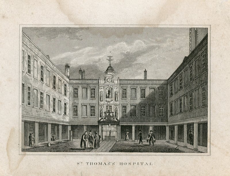 St Thomass Hospital door English School