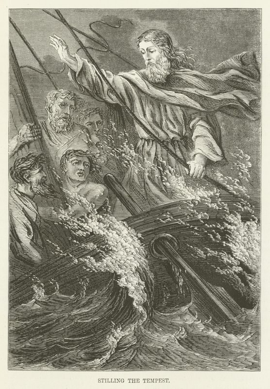 Het stillen van de storm door English School