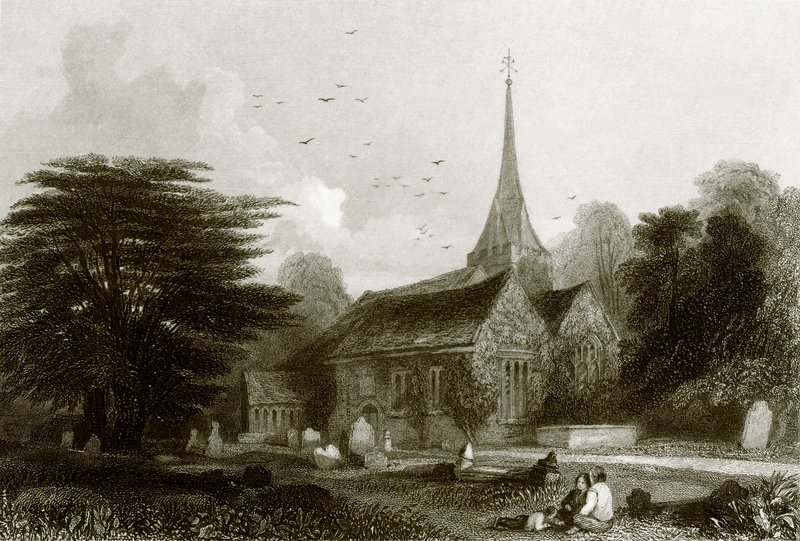 Stoke Pogis door English School