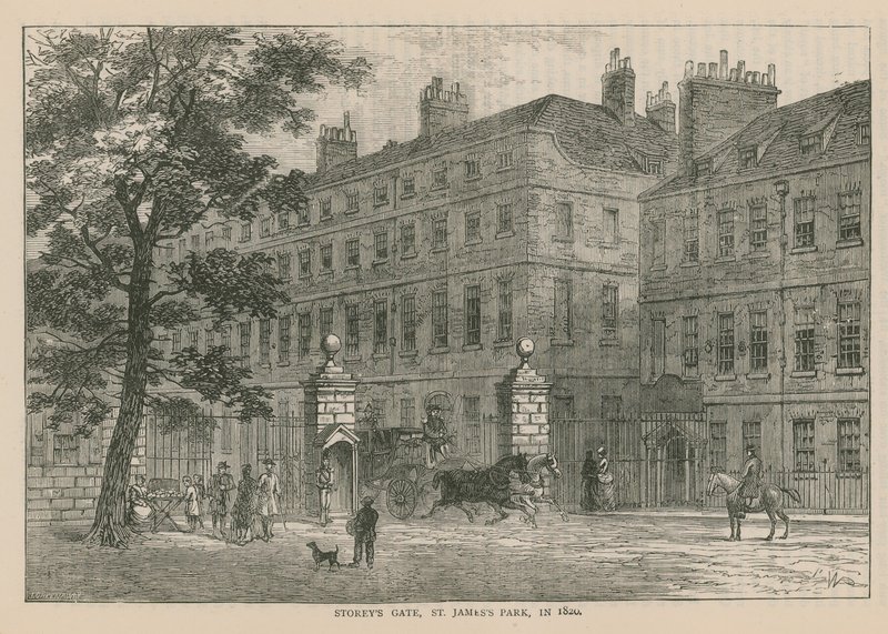 Storeys Gate in St. James