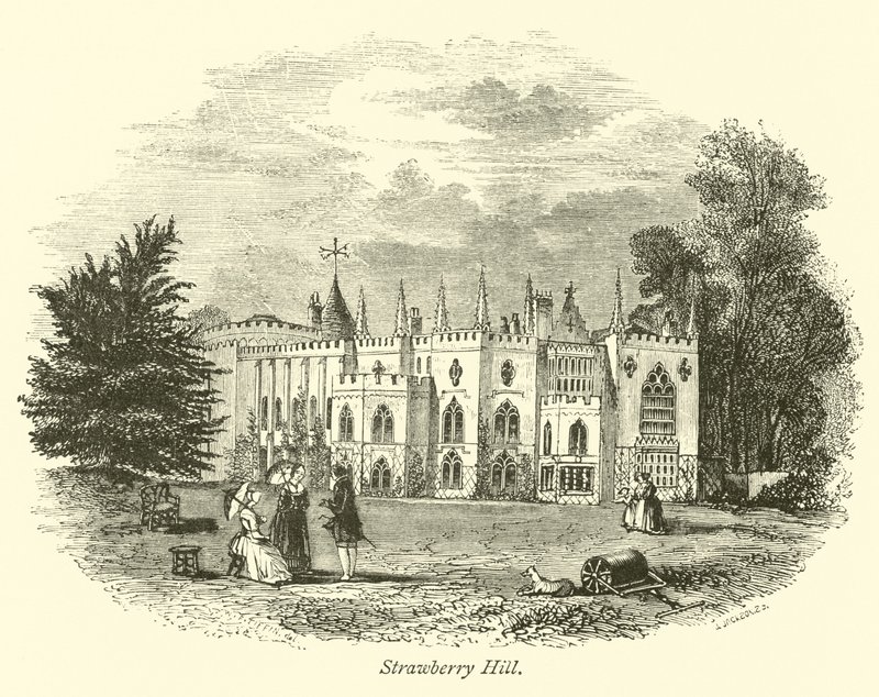 Strawberry Hill door English School