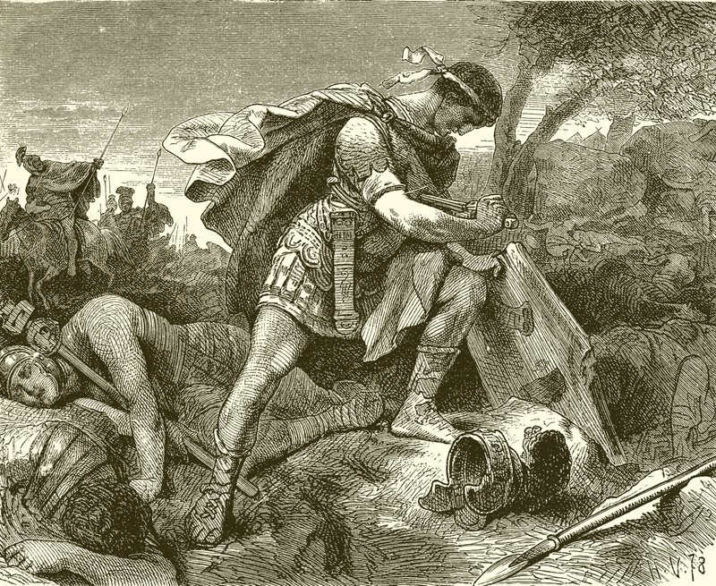 Zelfmoord van Brutus door English School