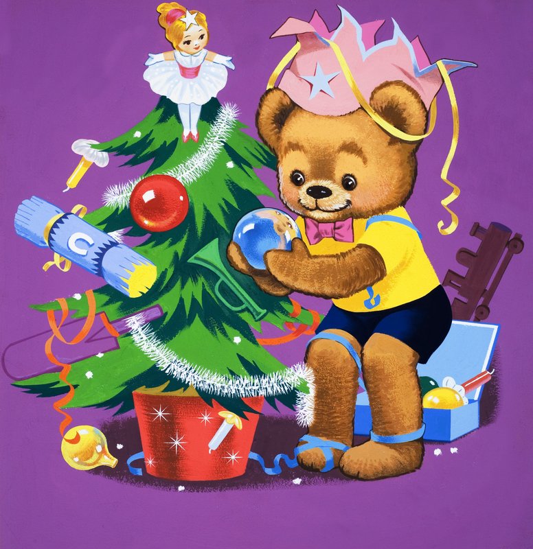 Teddybeer (met verborgen objecten) door English School