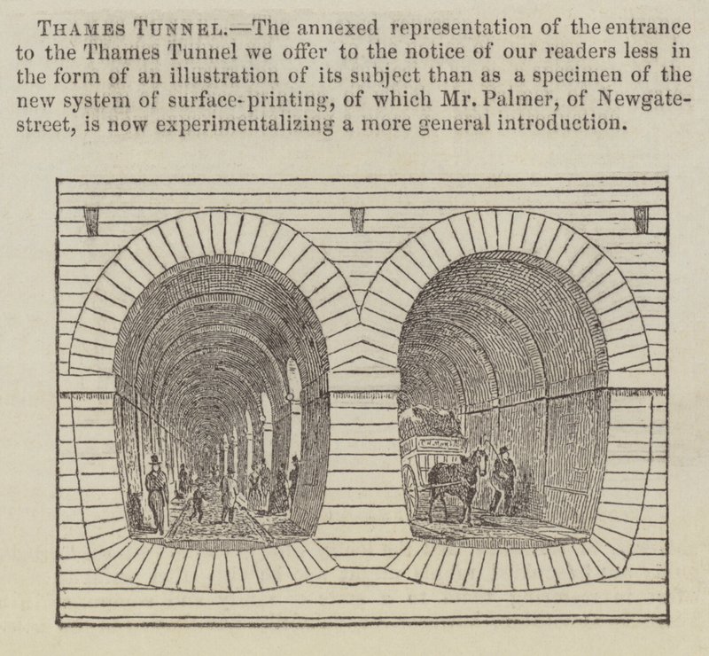 Thames Tunnel door English School
