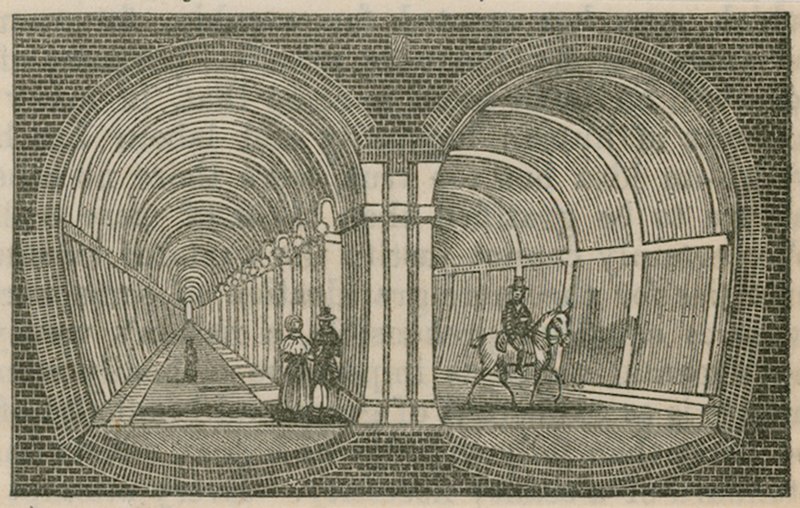 Thames Tunnel door English School