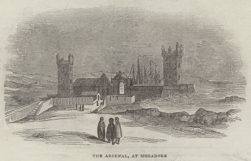 Het Arsenaal, in Mogadore door English School