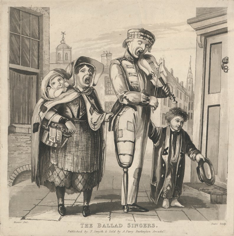 De Balladenzangers door English School