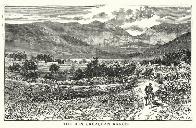 Het Ben Cruachan-gebergte door English School
