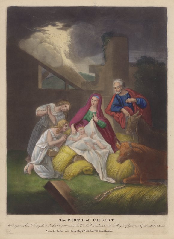 De Geboorte van Christus door English School