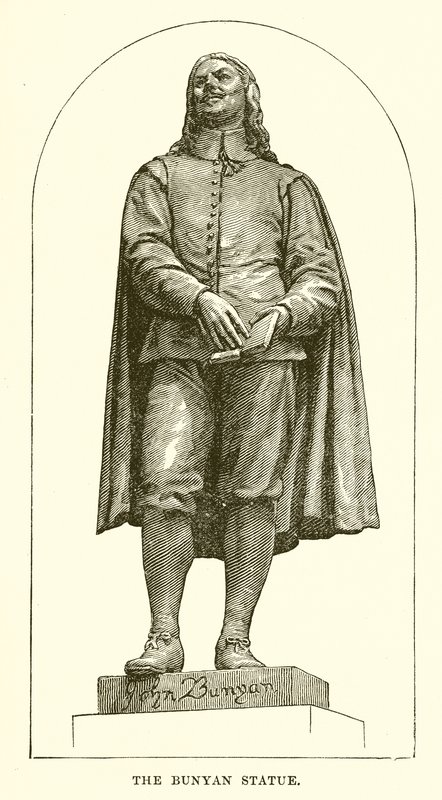 Het Bunyan Standbeeld door English School